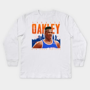 Charles Oakley Kids Long Sleeve T-Shirt